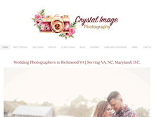 Tablet Screenshot of crystalimagephoto.com